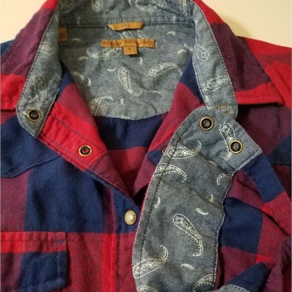 JACHS Girlfriend Bea Plaid Flannel Shirt - Picture 9 of 15